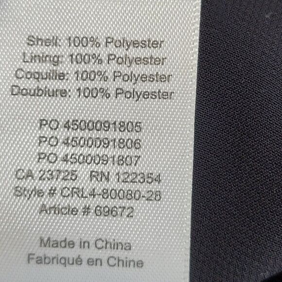 Aritzia‎ Wilfred Fleurette Romper Size XS Black Open Back Short Flutter Sleeves - Picture 12 of 13